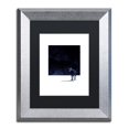 thumbnail image 2 of Trademark Fine Art 'I'm Going Back' Canvas Art by Robert Farkas, Black Matte, Silver Frame, 2 of 4