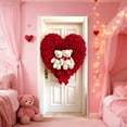 thumbnail image 6 of JoyMoreHome Valentines Day Theme Door Cover, 35x72 Inch Decorative Door Cover for Holiday Party, Wall, 6 of 6
