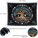 thumbnail image 4 of Tapiz colgante de pared árbol de la vida estilo bohemio hippie tapiz psicodélico para sala de estar dormitorio Feliz Sencillez, 4 of 4