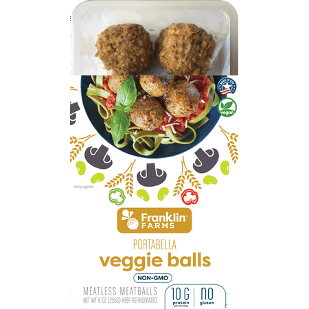 Franklin Farms Portabella Veggie Balls 9 oz