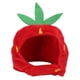 thumbnail image 1 of Sombrero de disfraz para mascotas, sombrero de fresa para gato, sombrero ajustable para mascotas, sombrero para mascotas hecho a medida para la perfección, 1 of 8