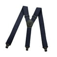 thumbnail image 2 of Tachiuwa Bretelles pour Hommes Robustes Ajustables Type Y Sangles Élastiques Bretelles Cachées Bleu Marine, 2 of 9