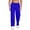 66#Blue, variant on Cargo Sweatpants for Men Open Bottom Fleece Baggy Sweatpants Plus Size Athletic Jogger Workout Pants with Pockets Light Brown L
