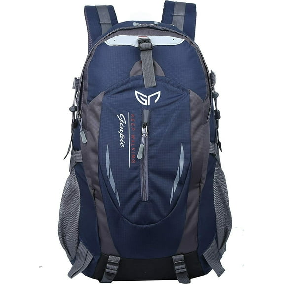 Ginpie 35L. Outdoor backpack hiking daypack Navy Blue