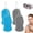 Blue+grey, variant on Magic Exfoliating Bath Sponge, 4 /8Pack 3D Soft Body Scrubber, Reusable Shower Bath Accessories, Deep Cleansing Dead Skin Removal