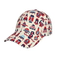 thumbnail image 6 of Lsque Rocket Pattern Baseball Cap Trucker Low Profile Hat Golf Dad Hat Adjustable Original Classic Unconstructed Plain Cap Men Women, 6 of 9