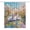 style-1, variant on Butterfly Dancing Shower Curtain Modern Home Bathroom Bathtub Decor Waterproof Fabric with 12PCS Hooks
