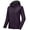 Dark Purple, variant on Women’s Waterproof Rain Jacket Lightweight Outdoor Windbreaker Rain Coat Shell for Hiking, Travel Aqua XL