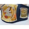 thumbnail image 4 of 14Stars Men's Cowhide Leather World Heavyweight Wrestling Championship Belt, Multicolor, 4 of 7