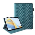 thumbnail image 3 of for Honor Pad X9 Pro 2025/Honor Pad X9A 11.5 inch Case, Rhombus Pattern Multiple Viewing Angles Stand Slim Folio Cover (Green), 3 of 6