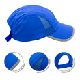 thumbnail image 2 of Gorra sport con malla y bies reflejante, ajustable. Unisex., 2 of 5