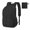 Black, variant on Packable Small Backpack,15L Lightweight Foldable Backpack,Packable Rucksack Back Pack Ultralight Daypack Foldaway Small For