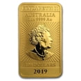 thumbnail image 2 of 2019 Australia 1 oz Gold Rectangular Dragon Coin BU, 2 of 3
