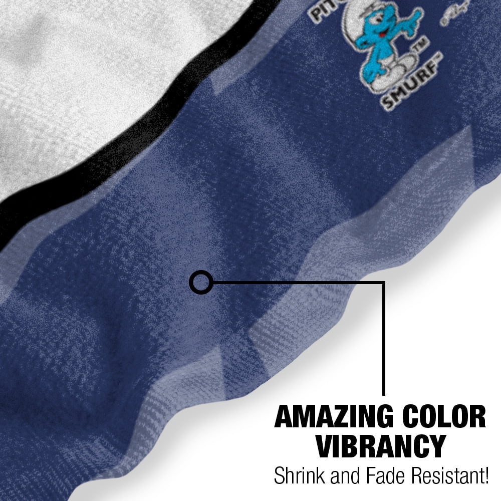 The Smurfs Beach Towel, 30'x60' Lazy Smurf Beach Towel