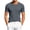 Dark Gray, variant on hoksml Men's Solid Crew Neck Pocket Short Sleeve T Shirt Breathable Mesh Basic Tee for Sports Daily Casual Outdoor Wear