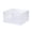 WHITE, variant on Acrylic Transparent Shoe Box Dust Shoes Anti-Oxidation Shoes Aj Magnetic Net Celebrity Display Separate Storage Box Shoe Wall