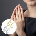thumbnail image 4 of Anillos Giratorios Ajustables Abiertos Fidget Para Mujeres Y Hombres, Anillo Portátil Antiestrés Para La Ansiedad, Anillos De Moda Para Mujer 2 Uds Sweethay AP006162-02, 4 of 6