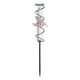 thumbnail image 2 of Pluviómetro de vidrio de 7 pulgadas con estaca metálica en forma de colibrí | Medidor de lluvia impermeable para exteriores | Colector de lluvia decorativo para jardín, patio y césped, 2 of 8