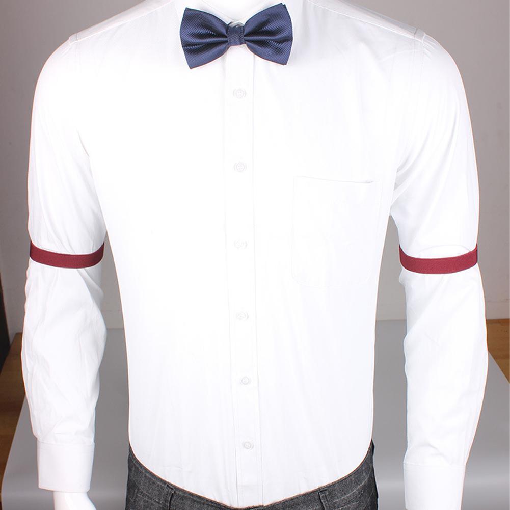 dress shirt arm garter sleeve garters grey elastic, JB Collection, Sleeve garters, Men,  WeLoveTies.com