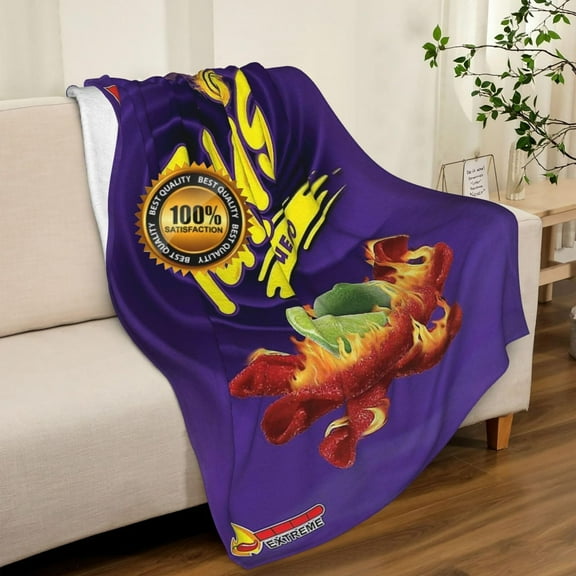 Flannel 3D Funny Realistic Food Throw Blankets Soft Cozy Summer Winter Fall Blanket Plush Home Decor for Living Room Bedroom Couch Bed Sofa