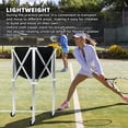 thumbnail image 4 of Foldable Tennis Ball Cart,  Wheel Aluminum Alloy  Top Portable Tennis Ball Cart Stable Structure  for Outside Use, 4 of 7