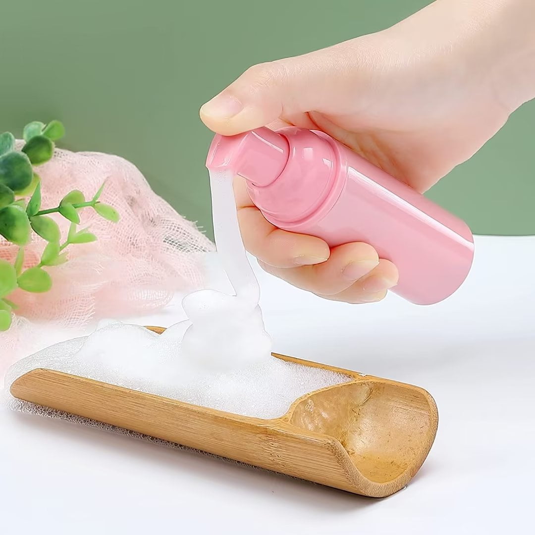 40 PCS 60ml/2oz Portable Mini Foam Bottles - Small Spray Bottle Reusable Travel Spray Bottle Leakproof Foam Pump Bottle Easy To Carry Suitable For Shampoo Shower Gel Cosmetics