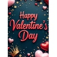 thumbnail image 4 of LUUFILx Valentine's Day Backdrop Banner Love Party Decor Romantic Decorations Heart Background Photography Props Red Display Celebration, 4 of 8
