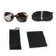 thumbnail image 2 of Gafas De Sol, Gafas De Sol Para Mujer Para El Cuidado De Los Ojos, Ligeras, Fáciles De Limpiar, Redondas Para Vacaciones Para Días Soleados, 2 of 8