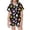 Black, variant on Weebloom Halloween Summer Pajamas For Girls Cute Ghost Soft Satin Pajamas Short Sleeve Button Up Shirt Shorts Cute Printed Holiday Party Tween Sleepwear Nightwear Pjs Loungewear 10-11 Years