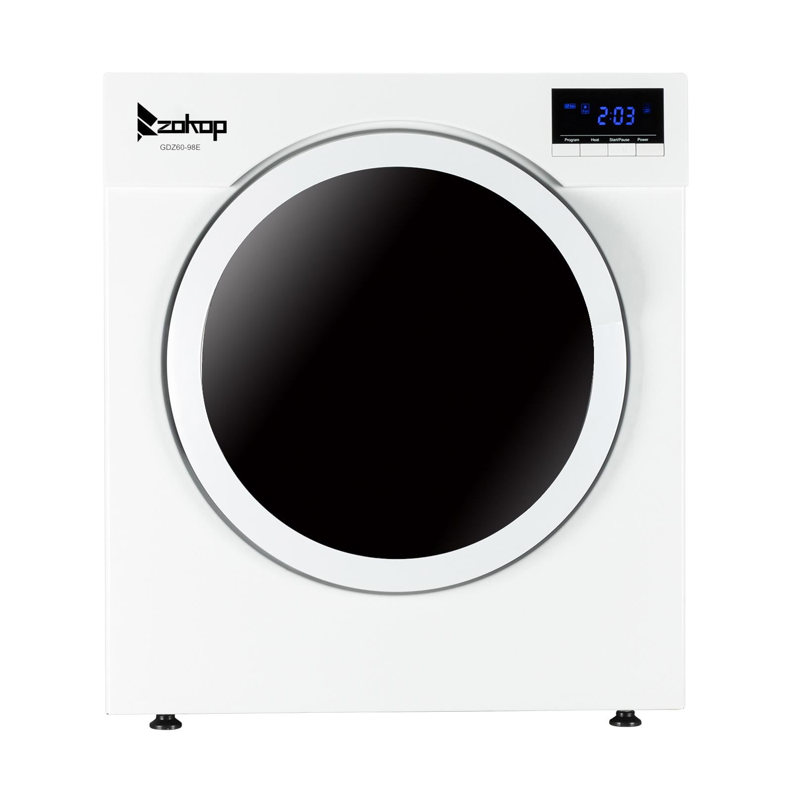 Ktaxon Portable 3.5 cu ft Compact Electric Dryer, White
