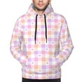 thumbnail image 4 of Hoodies for Men - Heart Buffalo Plaid Long Sleeve Comfrt Men'S Fashion Hoodies & Sweatshirts, Sweatshirts for Men Hoodies Pullover Clothing Clothes with Pouch, 4 of 7