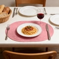 thumbnail image 3 of Oval Woven Placemats 1PCS, Boho Cotton Rope Braided Table Mats, 18x12 Inches Non Slip Heat Resistant Place Mats for Dining Room, Thick Hot Pads for Farmhouse Kitchen Table Decor, 3 of 3