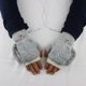 thumbnail image 2 of Guantes Invierno Calefacción Eléctrica Cortavientos Calefactables para Esquiar Gris Sywqhk Para Estrenar, 2 of 8