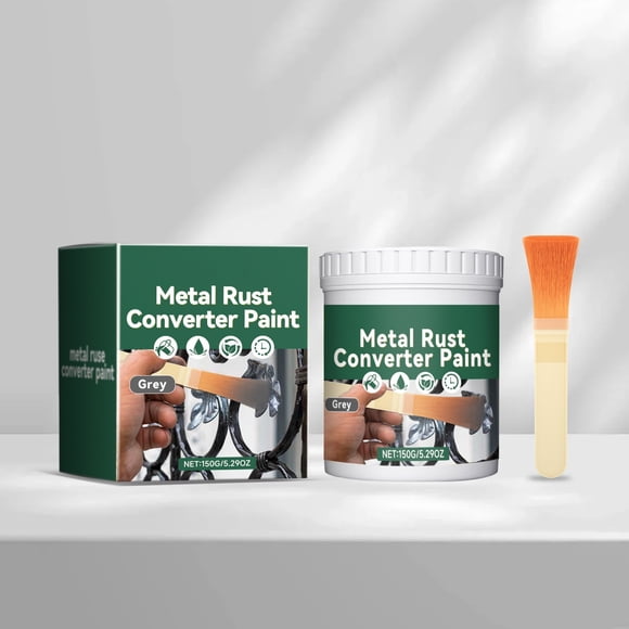 Metal Rust Conversion Paint Water Proof Rust Black/gray Optional Complimentary Brush