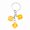 #3, variant on 1pc Fashion Charm Three Dice Key Chain, Creative Bag Pendants Keys Accessories For Men & Women, Ideal choice for Gifts