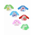 thumbnail image 1 of 6 Piezas Baberos Xtellar multicolor Impermeables/baberos Bebe/babero Silicon, 1 of 5