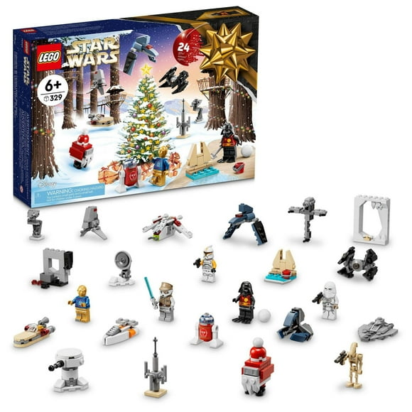 LEGO Star Wars LEGO® Star Wars Advent Calendar 75340 Toy Building Kit (329 Pieces)