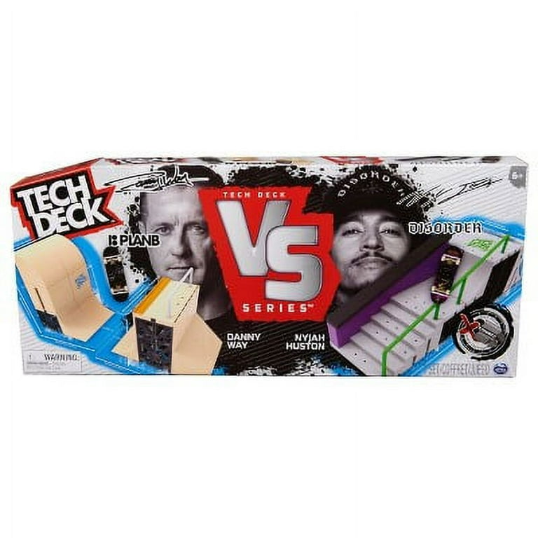 Tech Deck Mega Park Toy Accessories Set: Danny Way & Nyjah Huston