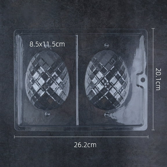 FFENYAN Cake Mould 1PC Easter 3D dinosa Eggs Plastic Cake Diy Baking Handm ade Soap E