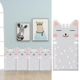 thumbnail image 1 of Rolón de pared de la habitación para niños, anti colisión, almohadilla, calcomanías de patrones de animales, colchón de dibujos animados 3D de cojín Patrón de gato gris, 1 of 8