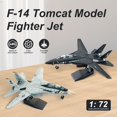 thumbnail image 2 of Kit de modelo para armar Avion F 14 Tomcat Escala 1 72 XWQ 00R 003 con alas moviles, 2 of 5