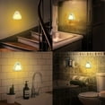 thumbnail image 3 of Led Human Body Induction Lamp 2-Pack Smart Home Wireless Battery Night Light For Bedroom Bathroom Corridor Closet Hallway Balcony With Infrared Motion Sensor Auto On/Off, 3 of 8