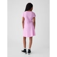 thumbnail image 2 of Vestido GAP para Niñas, Manga Corta, Logo, Rosa Azúcar, Talla Large, 2 of 2