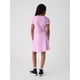 thumbnail image 2 of Vestido para Niñas GAP Logo Manga Corta Rosa Azúcar Talla XL, 2 of 2