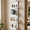 5 tier White, variant on 5 Tier Wall Shelf Unit-White Floating Shelves for Home Decor, Modern Unique Asymmetric Design for Bedroom & Living Room Storage