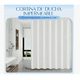 thumbnail image 2 of Cortina De Ducha Con Ganchos 180x180cm color blanco, 2 of 4