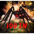 thumbnail image 1 of Araña gigante de Halloween, acina, falsa, grande y peluda, 255 cm, negra, 1 of 7