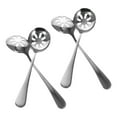 thumbnail image 4 of 4pcs Stainless Steel Perforated Serving Spoon Small Slotted Spoon Kitchen Gadget, 4 of 8