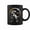 Black, variant on T Rex Total Solar Eclipse 2024 Dinosaur April 8 Women Coffee Mugs