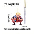thumbnail image 4 of Calendario Cuenta Regresiva Navidad Adviento 24 Días Adorno Navideño Trump Decoraciones para Árboles Colgantes Regalo Partidarios Donald, 4 of 9